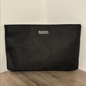 Lanvin Perfums Black Cosmetic Pouch